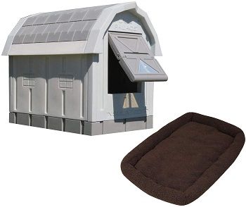 ASL Solutions Grey Insulated Dog Palace Combo Versions