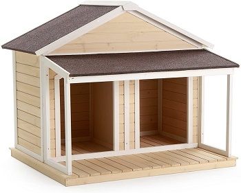 Antique Large Dog House With Porch