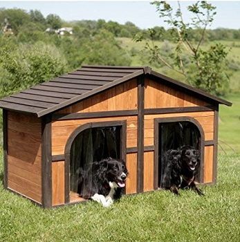 Eshopzone Extra Large Solid Wood Dog House