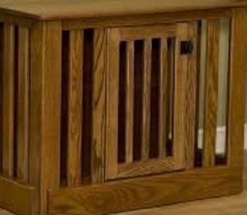 Pinnacle Woodcraft Dog Crate Entertainment Center review