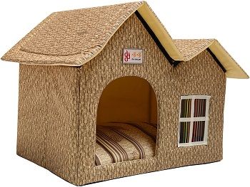 ZPPMC Luxury Double Roof Dog House
